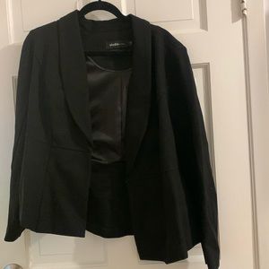 Torrid black blazer torrid size 2